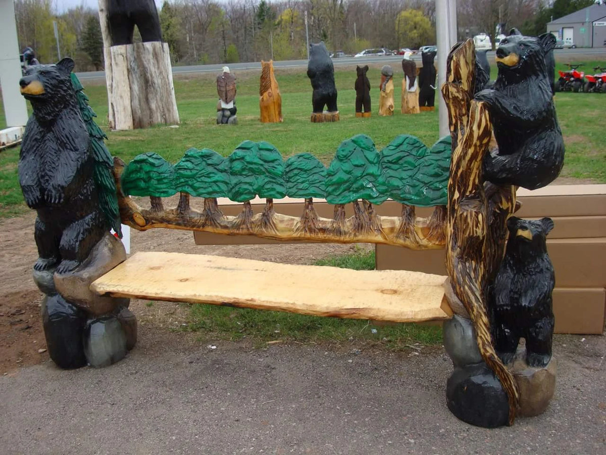 On-site tree carving